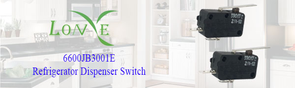 6600JB3001E LG Refrigerator Dispenser Switch